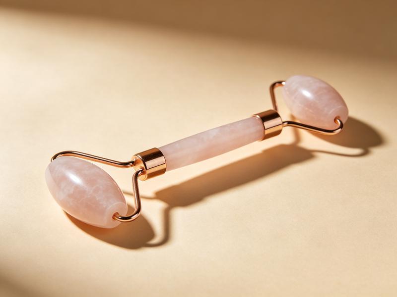 Illustration of a scalp massage roller tool