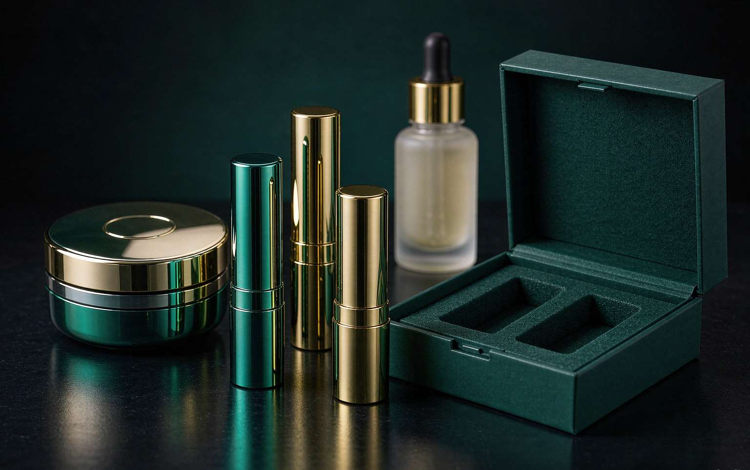 Cosmetic packaging — tubes, compacts, gift boxes, labels