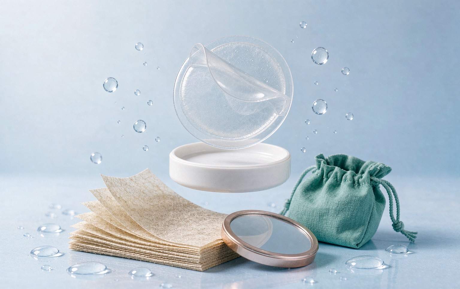 Pimple patches and blotting papers