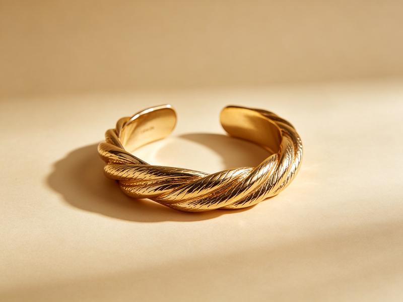 Wide metal cuff bracelet from the Lonyard accessories archive