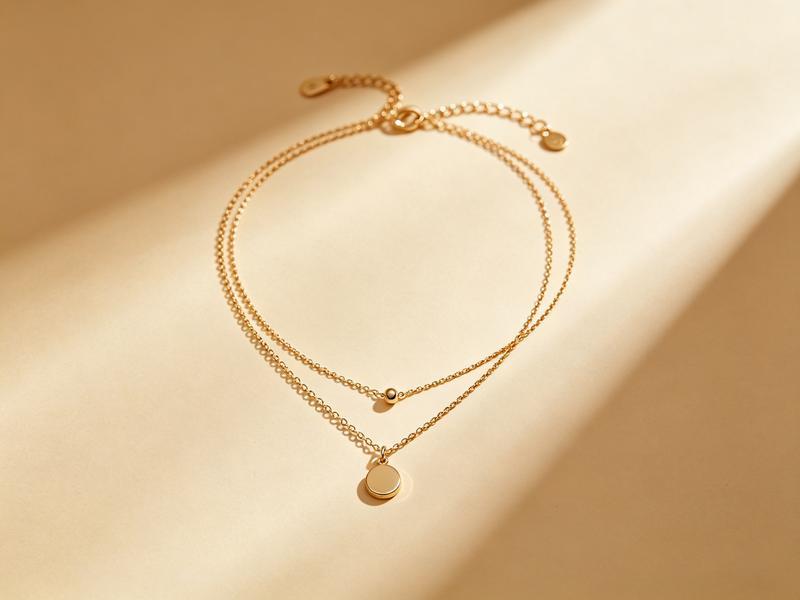 Layered chain necklaces from the Lonyard jewelry archive