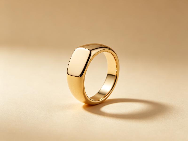 Stacked metal rings from the Lonyard jewelry archive